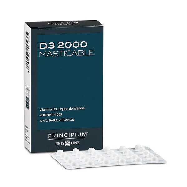 Vitamina D3 2000 masticable