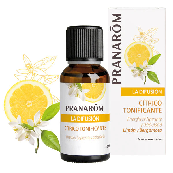 Aceites esenciales Difusión Cítrico Tonificante 30 ml Bio