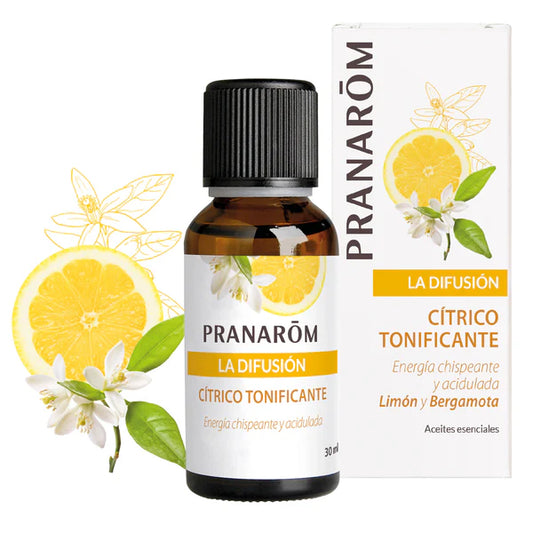 Aceites esenciales Difusión Cítrico Tonificante 30 ml Bio