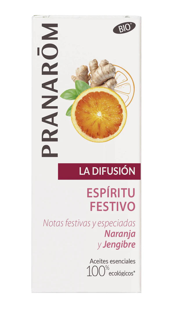Aceites esenciales Difusión Espíritu Festivo 30 ml Bio