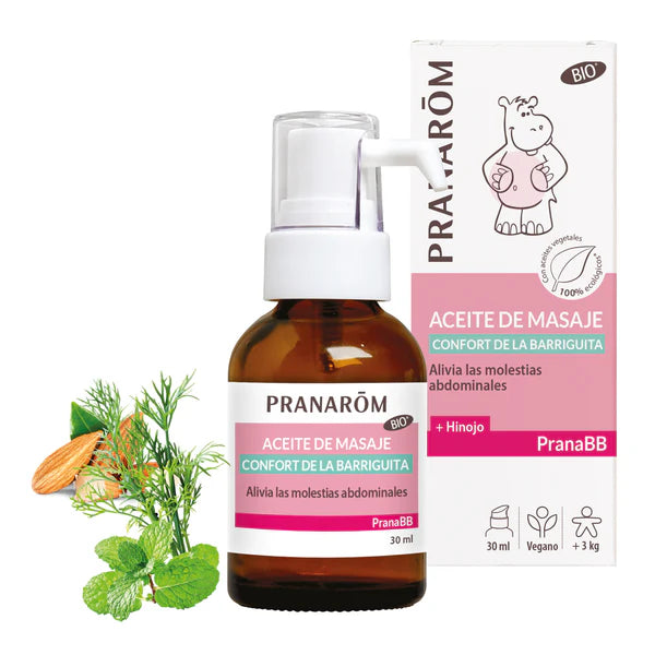 PranaBB Aceite de Masaje Confort Barriguita 30 ml Bio