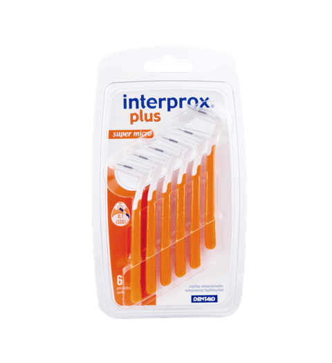 CEPILLO INTERPROX PLUS SUPER MICRO 0.7 mm 6 UDS