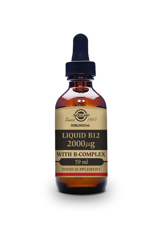 VITAMINA B12 LÍQUIDA CON B-COMPLEX 2.000 µg. 59 mL