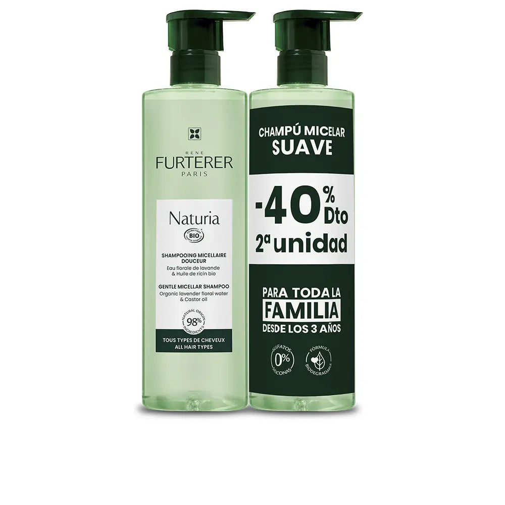 Naturia Champú Duplo Extra suave 500ML