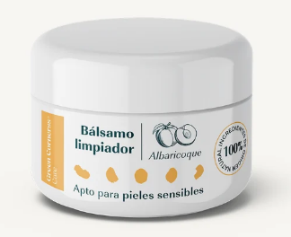 Bálsamo limpiador facial de albaricoque