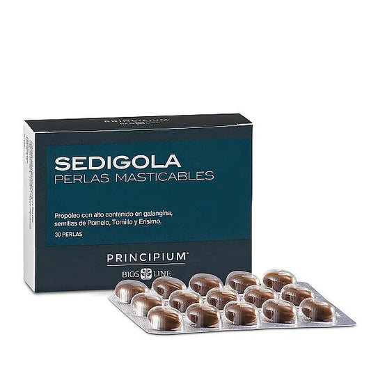 Sedigola perlas masticables