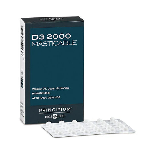 Vitamina D3 2000 masticable