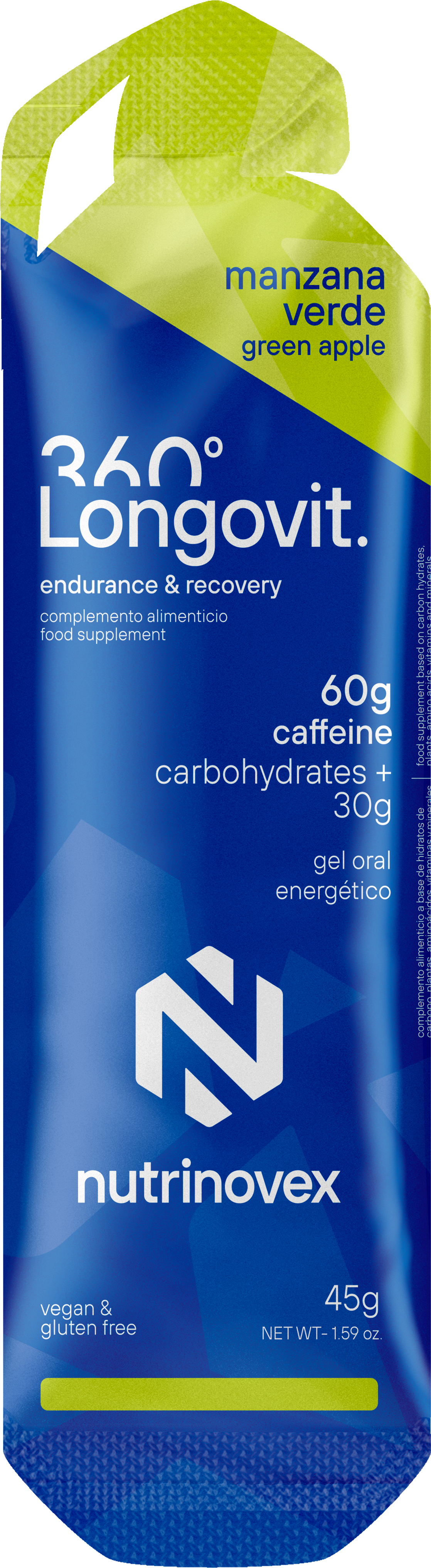 Longovit gel 30CHO + 60g Cafeína