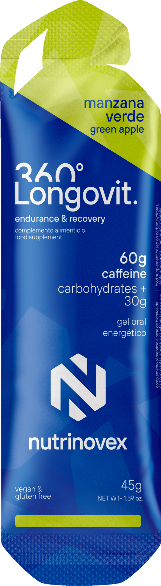 Longovit gel 30CHO + 60g Cafeína