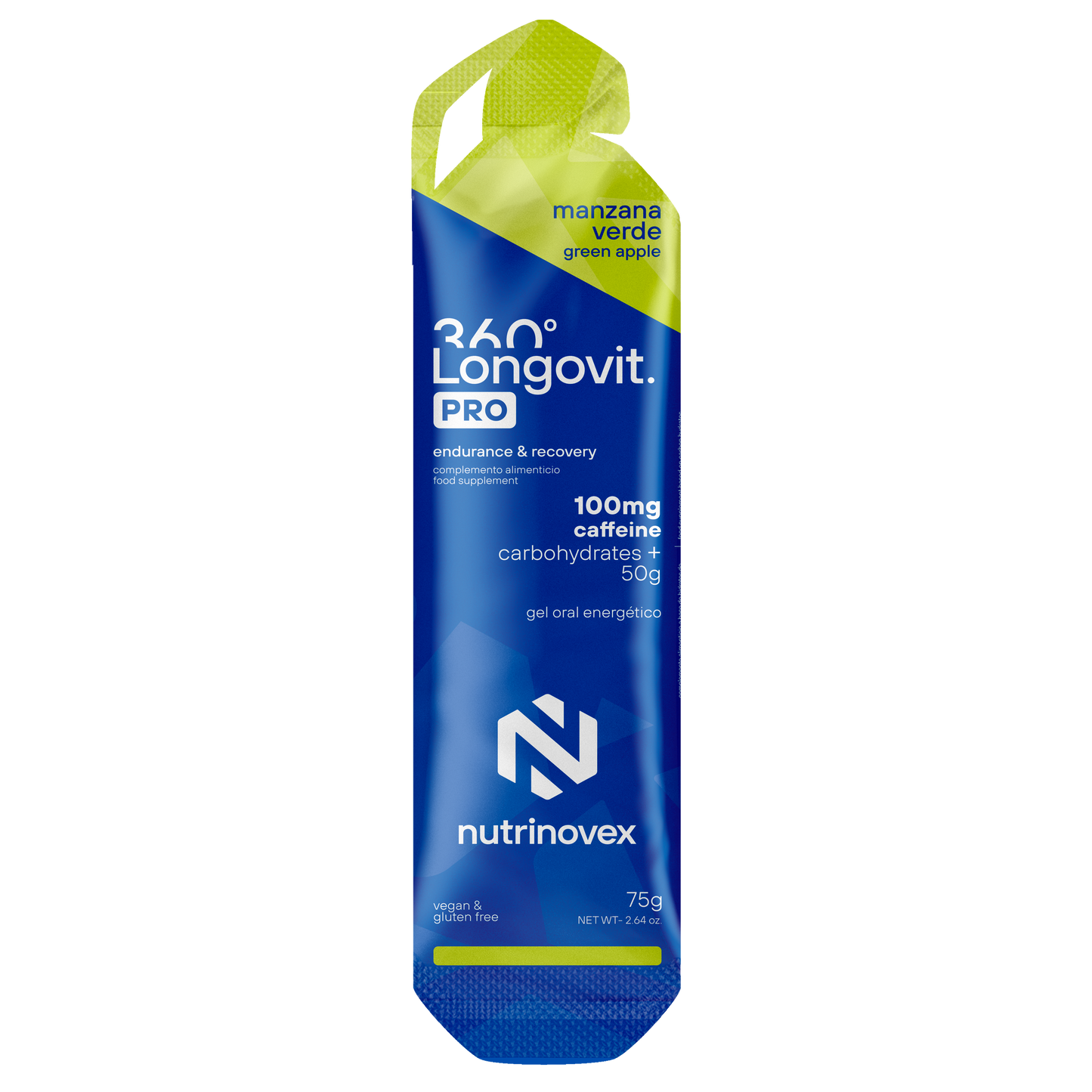 Longovit gel 50CHO + 100mg Cafeína