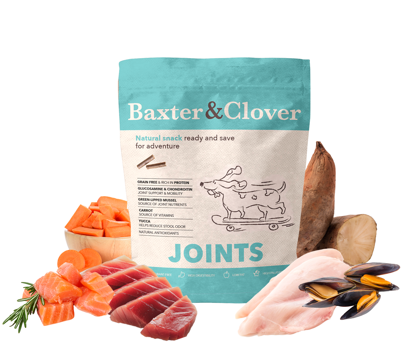 Baxter&Clover Natural Snack Joints