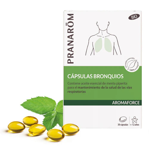 Aromaforce Cápsulas Bronquios Bio