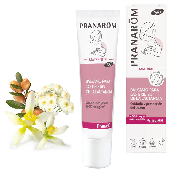 PranaBB Maternidad Bálsamo Grietas Lactancia 15 ml Bio