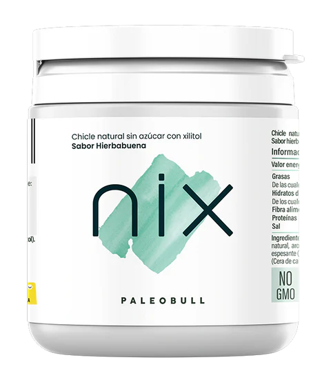 Nix: Chicles naturales de hierbabuena con xilitol