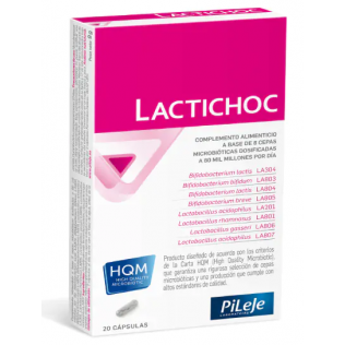 Pileje Lactichoc 20 Capsulas