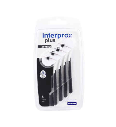 CEPILLO INTERPROX PLUS XX MAXI 2.7 mm 4 UDS